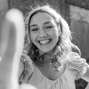 Candid senior portrait, Crossroads, Kansas City