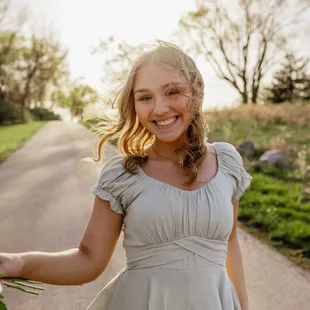 Candid senior portrait, Jerry Smith Park, Kansas City