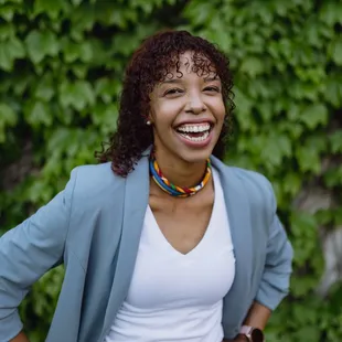 Candid headshot, Liberty Memorial, downtown Kansas City