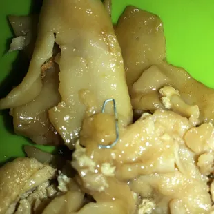 I FOUND A STAPLE IN MY FOOD. DO NOT EAT HERE. IT IS FILTHY. FILTHY. SAD.