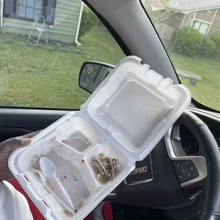 my husband Demolished his dinner it reminded us of our grandma and great grandma&apos;s cooking