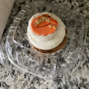 Pumpkin spice cupcakes