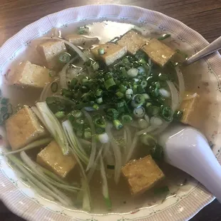 Vegetarian Pho - with Tofu