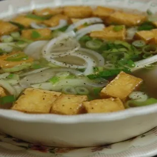 Vegetarian Tofu Pho