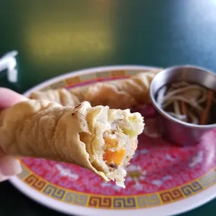 Cha gio: not bad, not awesome.