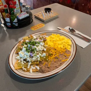 New Addition to the menu! Chilaquiles!!