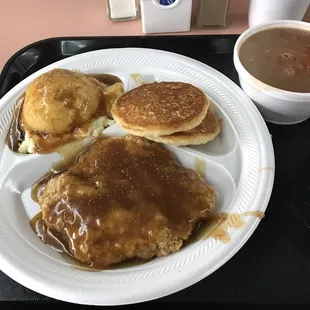 Country fried steak is awesome