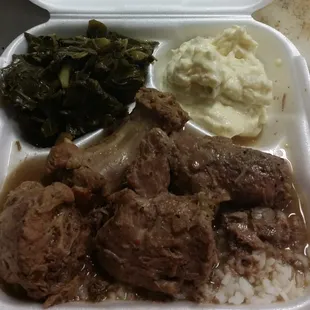 Turkey Necks, another Special at Annie's Kitchen. (Was a limited time offer)