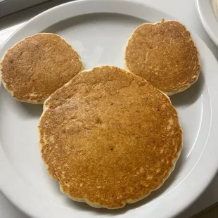 Mickey mouse pancake
