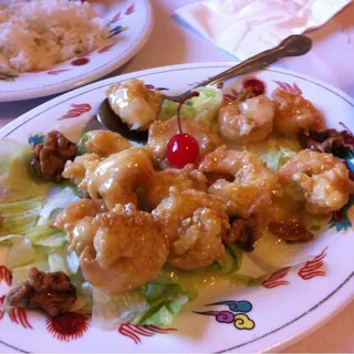 Honey Walnut Prawns