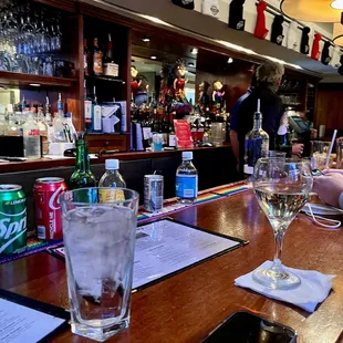 The bar