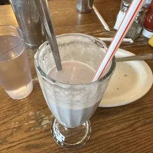 Strawberry milkshake