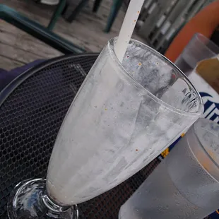 Milkshake = gone.