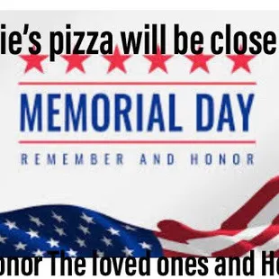 Annie's will be closed today to Honor The Heroes!