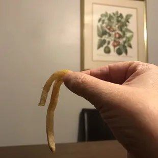 Soggiest fries ever. They were like this fresh from the drive through. Soggy from the get go! 1/3/2022.