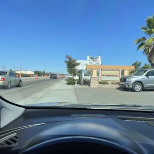 sushi and sashimi, outside