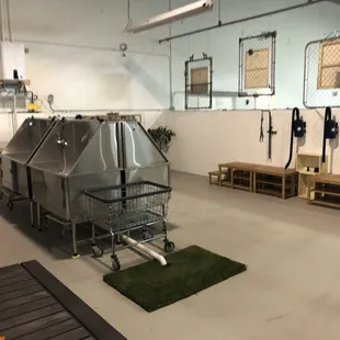 They have self-wash dog stations, boarding, a small pup area, and so much more!!