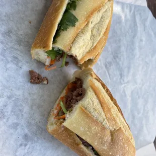 Pork bahn Mi