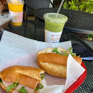 Number 1 Special Combo &amp; Green Milk Tea