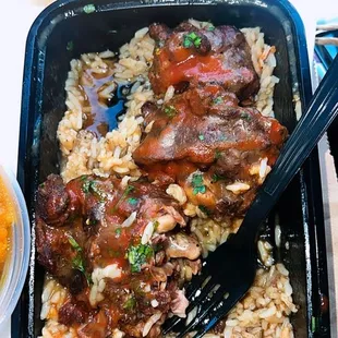OXTAILS OVER RICE