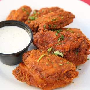 WING DINGS. Extra crispy and Extra Spicy!