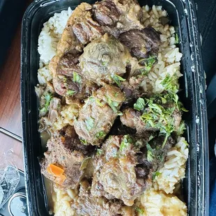 Ox Tails Over Rice