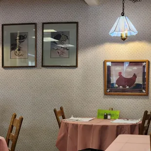 the dining room