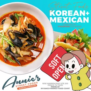 a bowl of mussels and other foods