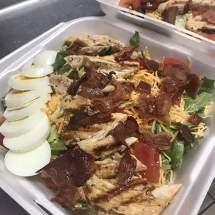 Grilled chicken salad