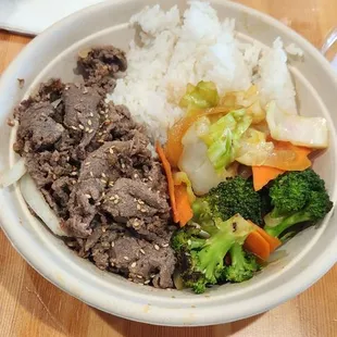 Spicy Pork Bulgogi Bowl