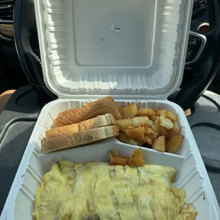 Western omlette $9.95 (instagram: @issa.cheatday)