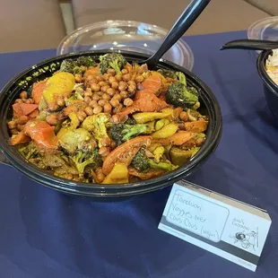 Tandoori Roasted Vegetables over Couscous (large)