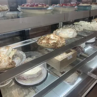 Homemade delicious desserts.