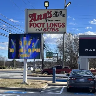 a car in a parking lot