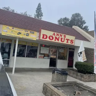the front of the restaurant