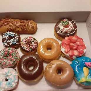 The donuts were so delicious one got eaten before I ever took a picture.