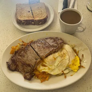New York Steak &amp; Eggs