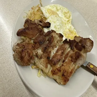 Another shot of house chicken