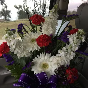 Beautiful arrangement for my wife's birthday!
