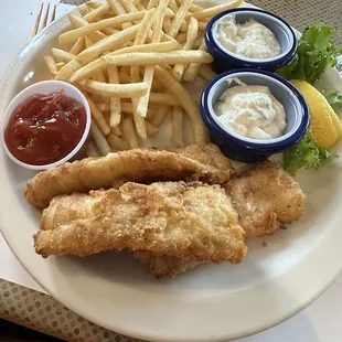 Cod fish fry