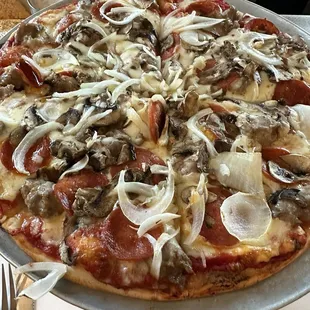 Special Pizza with pepperoni