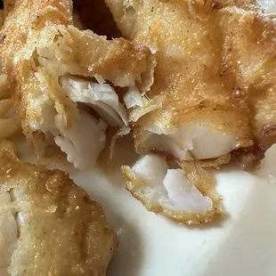 To show whiteness of fish. Fantastic!