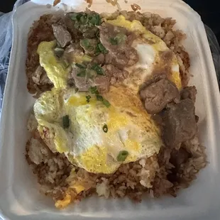 Adobo fried rice
