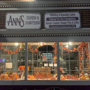 the front of the store