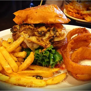 Garlic Mushroom Burger