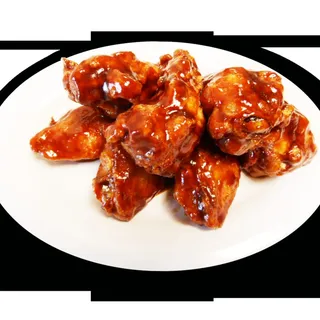 4. Honey BBQ Wings