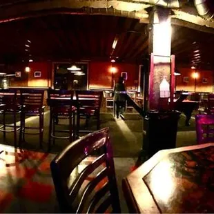 the interior of a restaurant