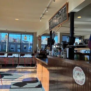 a view of a coffee shop