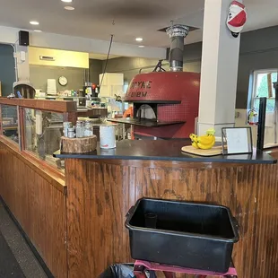 Pizza making magic happens here