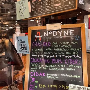 Anodyne Menu